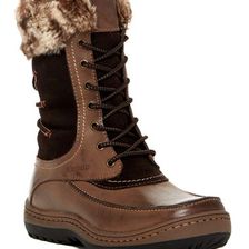 Incaltaminte Femei Blondo Lakira Waterproof Faux Fur Lined Boot - Wide Width Available DARK BROWN