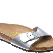 Birkenstock Madrid Birko-Flor™ Silver Birko-Flor™