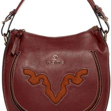 Valentino By Mario Valentino Vivienne Leather Hobo BREAD