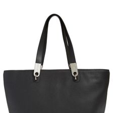 Marc by Marc Jacobs 'Pike Place' East/West Leather Tote BLACK