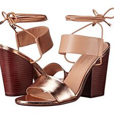 Incaltaminte Femei Splendid Kenya Rose Gold Metallic Crinkle Leather