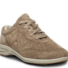 Incaltaminte Femei Propet Wasable Walker Suede Walking Shoe - Womens Taupe