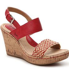 Incaltaminte Femei boc Colie Wedge Sandal Red