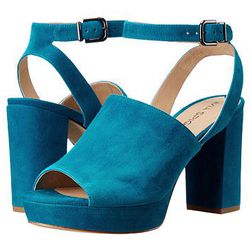 Incaltaminte Femei Via Spiga Julee Marine Blue Kid Suede Leather