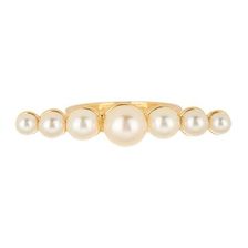 Bijuterii Femei Rachel Zoe Sophia Faux Pearl Bar Ring GOLD