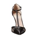 Incaltaminte Femei SJP by Sarah Jessica Parker Carrie Chain Black Leather
