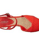 Incaltaminte Femei LAUREN Ralph Lauren Capricia Red Woven Cotton CordingCanvas