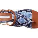Incaltaminte Femei Diane Von Furstenberg Myrna Brandy VacchettaBlue Multi Python Print Fabric