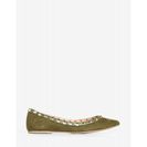 Incaltaminte Femei CheapChic Pippa-36f To The Point Flat Olive