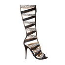 Incaltaminte Femei GX by Gwen Stefani Awstin BlackWhite Matte VachettaWoven
