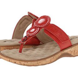 Incaltaminte Femei SoftWalk Beaumont Red Soft Dull Leather