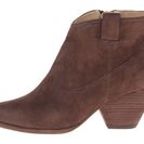 Incaltaminte Femei Frye Reina Bootie Dark Brown Buffed Nubuck
