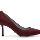 Incaltaminte Femei Sergio Rossi Mesh Pointed Toe Pump Burgundy