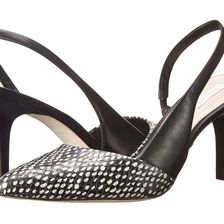 Cole Haan Highline Sling Black/Optic White Spotted Snake Print/Black