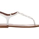 Incaltaminte Femei Cole Haan Iris Sandal Optic White PatentSunray