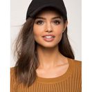 Accesorii Femei CheapChic Laura Wool Felt Baseball Cap Black
