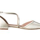 Incaltaminte Femei Kate Spade New York Britta Ivory SatinSilverWhite Glitter