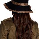 Accesorii Femei San Diego Hat Company Packable Chenille Panama Hat BLACK