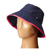 Accesorii Femei LAUREN Ralph Lauren Cotton Polka Dot Canvas Bucket Hat NavyWhite