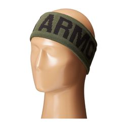 Under Armour UA Graphic Knit Headband Downtown Green/Black