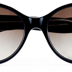 Ralph Lauren Cat Eye Spectator Sunglasses Black