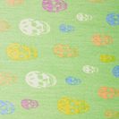Accesorii Femei Blue Pacific Multicolor Skull Scarf Lime