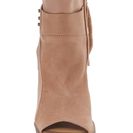 Incaltaminte Femei Dolce Vita Niki Peep Toe Bootie Women CHESTNUT NUBUCK