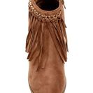 Incaltaminte Femei LILIANA Cyrus Fringe Boot TAUPE