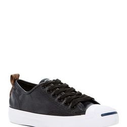 Incaltaminte Femei Converse Jack Purcell Oxford Sneaker Unisex BLACK-BLACK-WHI