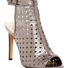 Incaltaminte Femei Vince Camuto Karsten Leather Weave Embossed Open Back Sandal STEEL 01