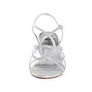 Incaltaminte Femei Amiana 15-A5270 (Little KidBig KidAdult) Silver Shimmer Metallic