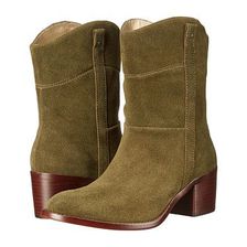 Incaltaminte Femei Adrienne Vittadini Fonzie Khaki Burnished Split Suede