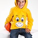 Pulover fleece cu glugă 