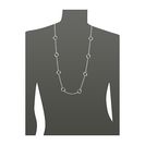 Bijuterii Femei LAUREN Ralph Lauren 34quot Small Twist Link Stations Necklace Silver