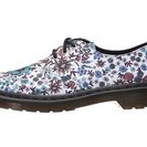 Incaltaminte Femei Dr Martens Lester 3-Eye Shoe Off-White Wanderlust T Canvas