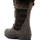 Incaltaminte Femei Keen Wapato Tall Faux Fur Trim Waterproof Boot BLACK-GARGOYLE