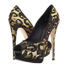 Incaltaminte Femei Giuseppe Zanotti I56061 Mizzica Oro Nero