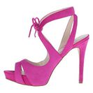 Incaltaminte Femei GUESS Hedday Pink Suede