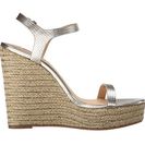 Incaltaminte Femei Badgley Mischka Clea Platino Metallic Leather