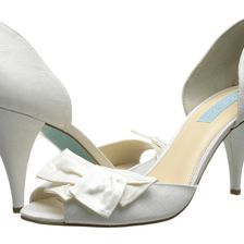 Blue by Betsey Johnson Lily Ivory Satin