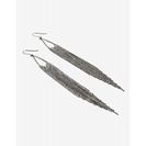 Bijuterii Femei CheapChic Fringe Out Drop Earring Hematite