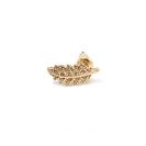 Bijuterii Femei Forever21 Etched Feather Studs Antique gold