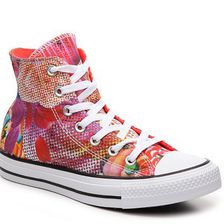 Incaltaminte Femei Converse Chuck Taylor All Star Digital Floral High-Top Sneaker - Womens PinkMulticolor