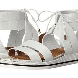Incaltaminte Femei Calvin Klein Caterina Plat White Toscana Leather