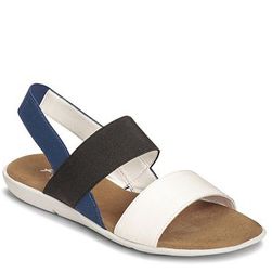 Incaltaminte Femei A2 Savant Wedge Sandal WhiteBlackNavy