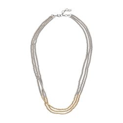 Lucky Brand Two-Tone Beaded Necklace Two-Tone
