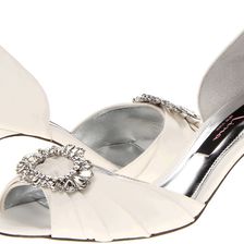 Nina Crystah Ivory Satin