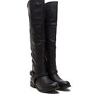 Incaltaminte Femei CheapChic Harness Your Talents Thigh-high Boots Black