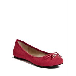 Incaltaminte Femei GUESS Gracie Flats red suede