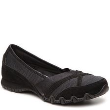 Incaltaminte Femei SKECHERS Relaxed Fit Bikers Mesh Satin Slip-On Sneaker Black